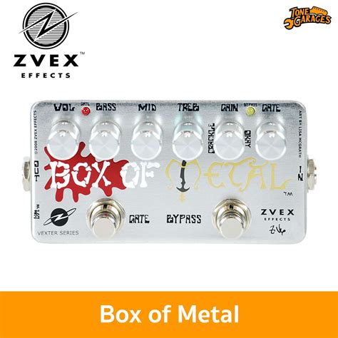 zvex box of metal schematic|Zvex Box of Metal USA Vexter .